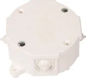 Puszki elektryczne i akcesoria - Schneider Electric Puszka Puszka natynkowa P-5 ze złączką 80x38mm IP41 Schneider (P5ZZL01) - miniaturka - grafika 1