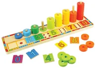 Zabawki interaktywne dla dzieci - Bigjigs Toys Nauka liczenia - miniaturka - grafika 1