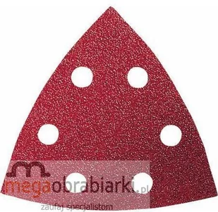 Metabo Papier ścierny do DSE korund P80 5szt. 624942000 - Materiały ścierne - miniaturka - grafika 2