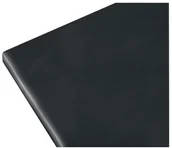 Blaty meblowe i parapety okienne - Biuro Styl Blat laminowany 60 x 3 8 x 305 cm czarny matowy - miniaturka - grafika 1