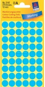 Etykiety samoprzylepne i bloki etykiet - Avery Zweckform Etykiety niebieskie kółka do zaznaczania 12mm Zweckform 3142 - miniaturka - grafika 1