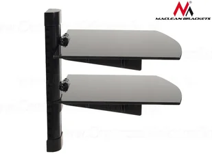 Maclean Uchwyt półka do DVD podwójna 8kg MC-662 - Uchwyty do telewizora - miniaturka - grafika 4