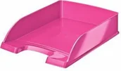 Półki na dokumenty - Esselte Szuflada na dokumenty LEITZ WOW Plus różowa ES727-8 - miniaturka - grafika 1