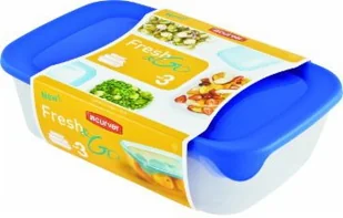 CURVER Zestaw pojemników CURVER Fresh&Go 2L+1L+0,5L 182598 - Akcesoria i części AGD - miniaturka - grafika 2