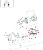 Części i akcesoria do maszyn rolniczych - CNH WAŁEK ZWOLNICY 86016137 - 82852190 - miniaturka - grafika 1