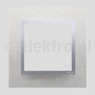 Klawisze i ramki - Kontakt Simon SIMON S.A. Ramka 1 Nature-Metal, INOX KLASYCZNY, IP20/IP44 DRN1 - miniaturka - grafika 1