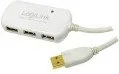 Logilink Repeater USB 2 0 12m z Hubem 4 portowym (UA0108) - Huby USB - miniaturka - grafika 3