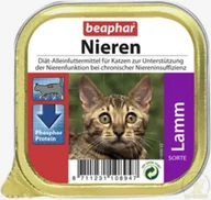Mokra karma dla kotów - Beaphar Nieren Z jagnięciną dla kotów z niewydolnością nerek 100g 10894 - miniaturka - grafika 1
