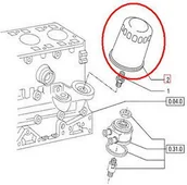 Części i akcesoria do maszyn rolniczych - CNH FILTR SILNIKA NEW HOLLAND 5096729 - miniaturka - grafika 1