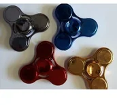 Zabawki zręcznościowe - Hipo Spinner metalowy potrójny 4kol. 301 ZA-96411 - miniaturka - grafika 1