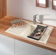 Zlewozmywaki - SystemCeram Mera 70 50590119 - miniaturka - grafika 1