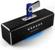 Głośniki przenośne - Technaxx MusicMan Czarny - miniaturka - grafika 1