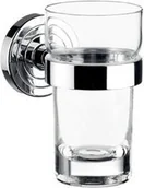 Kubki na szczoteczki do zębów - Emco Polo kubek z uchwytem naścienna chrom (072000100) - miniaturka - grafika 1