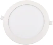 Oprawy, klosze i abażury - Superled Oprawa Led wpuszczana okrągła 18W barwa zimna 3131 - miniaturka - grafika 1