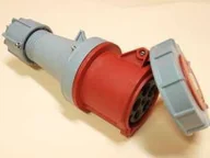 Gniazdka elektryczne - PCE Gniazdo przenośne 125A 400V 3P+Z+N IP67 245-6 - miniaturka - grafika 1