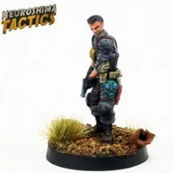 Akcesoria do gier planszowych - Portal Neuroshima Tactics: Posterunek - Kapitan Berg 23145 - miniaturka - grafika 1