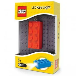 Lego Brelok-latarka KLOCEK RÓŻOWY PROSTOKĄTNY LGL - KE5 - Breloczki dla dzieci - miniaturka - grafika 3