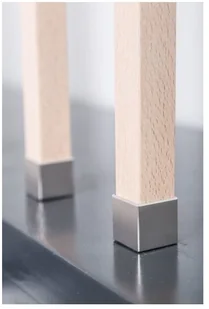 Kornik Zakończenie tralki  nierdzewne 22 x 22 mm 4 szt. - Balustrady i akcesoria - miniaturka - grafika 2