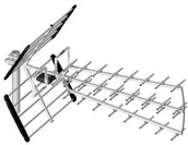 Anteny TV - Abcvision ANTENA UHF 44/21-60 TRIDIGIT ZE WZMACNIACZEM 44/21-60/WZM - miniaturka - grafika 1