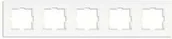 Klawisze i ramki - Viko Karre - Ramka 5-krotna biały 90960264 - miniaturka - grafika 1