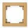 Klawisze i ramki - Karlik Ramka uniwersalna pojedyncza złoty metalik 8DR-1 - miniaturka - grafika 1