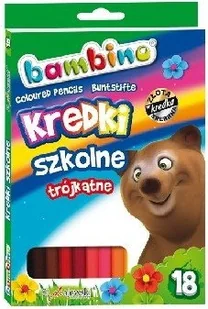 St. Majewski Kredki BAMBINO ołówkowe 18kol. - Przybory szkolne - miniaturka - grafika 7