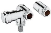 Zawory i kraniki - Grohe Osprzęt specjalny Zawór Batterie 3/4 chrom 41040000 - miniaturka - grafika 1
