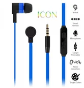 Słuchawki - Puro Stereo Earphone niebieskie - miniaturka - grafika 1