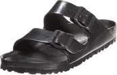 Klapki i japonki damskie - Birkenstock Arizona 129423 czarny - miniaturka - grafika 1