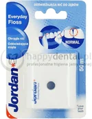 Nici dentystyczne - JORDAN Floss EVERYDAY 50m - odświeżająca, okrągła nić dentystyczna o smaku mięty - miniaturka - grafika 1