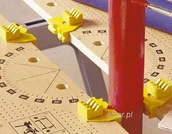 Stoły warsztatowe - Wolfcraft SZCZĘKI ZACISKOWE Z TWORZYWA DO STOŁÓW ROBOCZYCH 4PC WF6174000 - miniaturka - grafika 1