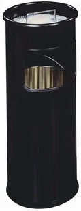 Durable Kosz na śmieci, metalowy, okrągły z popielnicą - OM3036 NB-4214 - Kosze biurowe - miniaturka - grafika 2