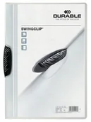 Teczki i skoroszyty - Durable Skoroszyt z klipsem Swingclip A4 do 30 kartek czarny 2260-01 - miniaturka - grafika 1
