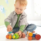 Klocki - Haba Klocki śrubowe zestaw (duży) - miniaturka - grafika 1