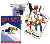 Gry karciane - Piatnik Karty 1497 Ski Art - miniaturka - grafika 1