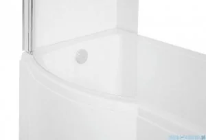 PMD Piramida Besco Inspiro 160x70 lewa biała + obudowa + syfon #WAI-160-PLE/#OAI-160-II/19975 - Wanny - miniaturka - grafika 5