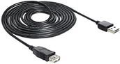 Kable USB - Delock Cable Easy USB 2.0 A Male > USB 2.0-A Female 5 m - miniaturka - grafika 1