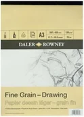 Podobrazia, bloki, papiery - Daler Rowney Blok RYSUNKOWY FINE GRAIN DRAWING A3 30ARK 120G 437035 - miniaturka - grafika 1