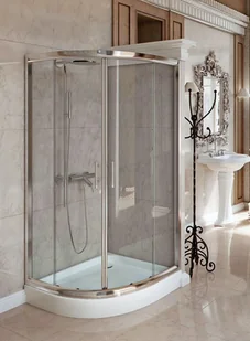 Sea Horse Sigma 90x90 + brodzik BK002/1 - Kabiny prysznicowe - miniaturka - grafika 2