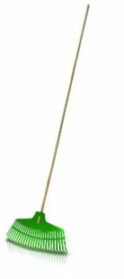 Prosperplast grabie Focus IGR2 pomarańczowe plastikowe 165cm IGR2-R585 IGR2-R585 - Grabie i motyki - miniaturka - grafika 2