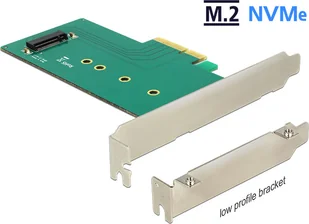 Delock DeLOCK Adapter PCIe x4 1 x M.2 Key M NVMe Low Profile (89472) - Kontrolery do serwerów - miniaturka - grafika 2