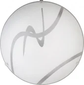 Lampy ścienne - Rabalux Kinkiet PLAFON nowoczesna Oprawa sufitowa LAMPA ścienna SOLEY 1818 IP20 Biały przezroczysty - miniaturka - grafika 1