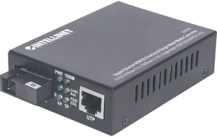 Intellinet Fast Ethernet Media Converter 10/100Base TX, czarny 545068 - Konwertery sieciowe i transceivery - miniaturka - grafika 2
