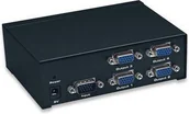 Przełączniki KVM - Manhattan splitter video VGA 1/4 350 MHz Pro (207348) - miniaturka - grafika 1