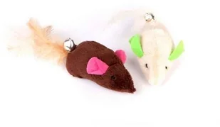 Dingo Myszki Zabawka pluszowa 2szt 12905 - Zabawki dla kotów - miniaturka - grafika 2