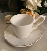 Filiżanki - Retro Filiżanka z talerzykiem Loretta - miniaturka - grafika 1