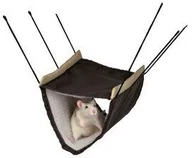 Klatki dla gryzoni - Trixie Pluszowy Hamak dla szczurów i koszatniczki TX-62696 - miniaturka - grafika 1