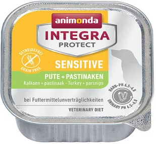 Animonda Integra Protect Sensitive smak indyk z pasternakiem tacka 150g - Mokra karma dla psów - miniaturka - grafika 3