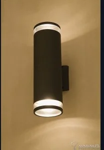 Nowodvorski ROCK 3407 kinkiet 2x60W E27 - Lampy ogrodowe - miniaturka - grafika 5