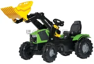 Samochody i pojazdy dla dzieci - Rolly Toys DEUTZ Agrotron5120 z ład.czoł - miniaturka - grafika 1